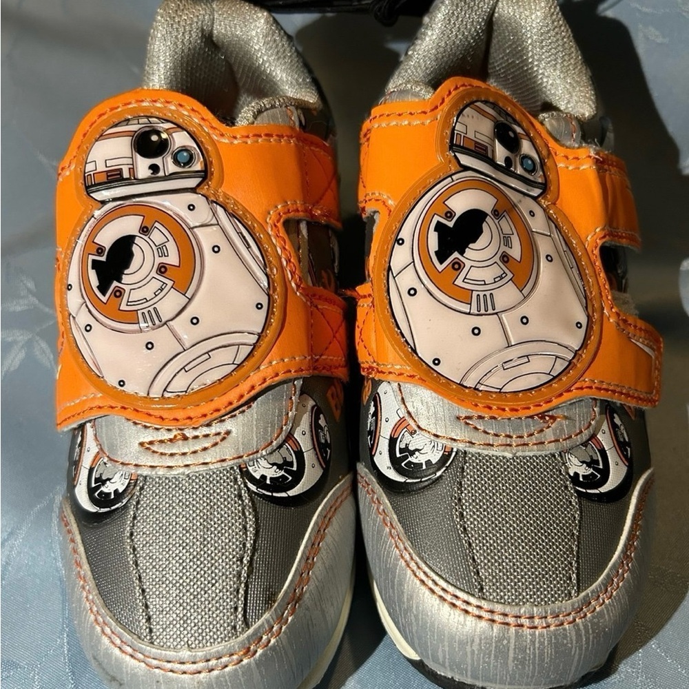Disney Star Wars BB-8 Light Up Toddler Shoes Sneakers Athletic  Size 11
